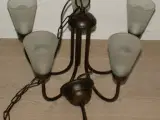 Smedejernslampe med antik look
