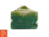 Håndskåret Tiki figur i jade (str. 7x5 cm) - 2