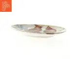 Porcelænsvægplatte med fuglemotiv (str. 16 cm) - 4