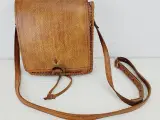 ⭐️-Vintage Kernelæder Skuldertaske - 5