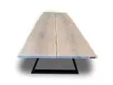 Plankebord eg Hvidolieret 300 x 95-100 cm - 3
