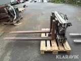 Vende agregat med hydraulisk gaffelspredning Cascade - 5