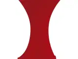 Zederkof Formdug for ståbord - Rød