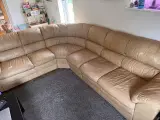 Ægte læder sofa 