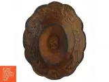 Udsmykket metalfad opsats, bronze eller kobber (str. 20 x 7 x 16 cm) - 3