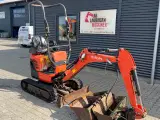 Kubota U10-3 Kipbar planerskovl og 2 grave skovle - 2