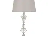 Bordlampe 32 x 32 x 57 cm Krystal Sølv
