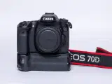 Canon 70D - Perfekt stand - ingen ridser