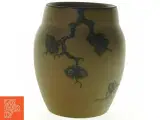 Dekorativ vase med uglemotiv (str. 18 cm) - 3