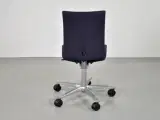 Häg h04 4200 kontorstol med sort/blå polster og alugråt stel - 3
