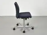 Häg h04 credo 4200 kontorstol med sort/blå polster - 4