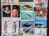 Færøerne postfriske og stemplede 