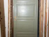 Smalt dørblad m. fire fyldninger - 2