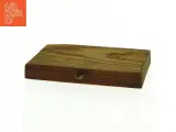 Snit i træ af Landskabsmotiv med hytte (str. 15 x 10 cm) - 3