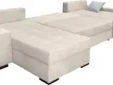 U-sovesofa JOLY Beige eller Grå - 2