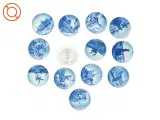ROYAL COPENHAGEN Blå og hvide keramikplatter (str. Ø 8 cm) - 2