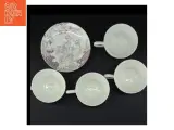 Retro porcelænskopper med underskåle fra Irma (str. Underkop 17,5 x 2 cm kop 15 x 11,5 x 7,5 cm) - 3