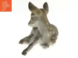 Keramikfigur af en siddende rådyr (str. 12,5x6,5 cm) - 2