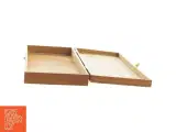 Trææske med signatur og tekst fra Tina Jacobsen (str. 27x12 cm) - 3