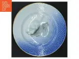 Fem dekorative tallerkener med fiskemotiv fra B&G (str. 5 styk. ø. 22 cm) - 2