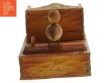 Træfigur i form af en fugl der kan tage cigarettermed holder (str. 15x10 cm) - 2