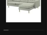 Sofa, fra Ikea. Næsten ny