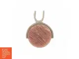 Rundt vedhæng til halskæde (str. 2,6 x 2 x 0,8 cm) - 2