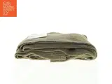 Ribstrikket stof, sandfarvet, uld+acryl (4 lange stykker) - 2