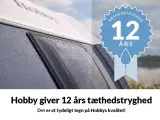 2025 - Hobby De Luxe 460 SFf   Populær rejsevogn med fritstående dobbeltseng. Kan opvejes til 1.500 KG. - 3