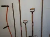 Diverse haveredskaber