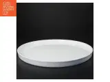 Stor rund hvid kage/tapastallerken fra IKEA (str. Ø 37 cm) - 2
