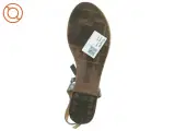 Depeche Læder Sandaler med Glitter og Sløjfe (str. 40) - 5