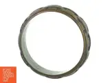 Vintage Bronze Metal Flet Armbånd (str. 8 x 2 cm) - 3