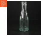 Gamle glasflasker med præget logo (str. H. 19 cm. 250 ml) - 2