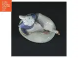 Porcelænsfigur af kvinde med gås, 528 fra Royal Copenhagen (str. 19 x 12 x 8 cm) - 2