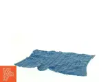 Blåt strikket tæppe (str. 29 x 29 cm) - 2