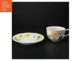 Porcelæn kopper med underkopper fra Villeroy & Boch (str. Ø. 17,5 cm. h. 7 cm. ø. 11 cm) - 2