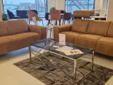 Hjort knudsen Assens sofasæt cognac med recliner