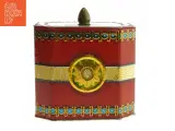 Dekorativ 1960&#39;er Te dåse med låg (str. 14x13 cm) - 2