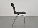 Four design  g2 konferencestol med blå/sort polster og med kip funktion - 2