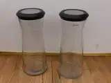 2 styk aida opbevaring bøtter i glas 