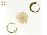 Vintage messing vedhæng (str. 4 cm) - 4