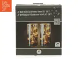 2-pak glaslanterne med LED fra Netto (str. 15 cm. 2 styk) - 4
