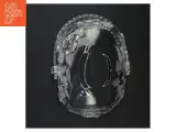 Kurv i krystal glas med blomsterdekoration (str. 20 x 16 x 17 cm) - 5