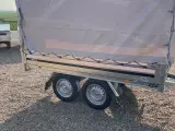Trailer med høj presenning - 2