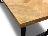 Sildebensbord eg - Transparent 210 X 100 cm