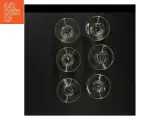 Vintageglas med guldkant (str. 16 x 9 cm) - 4