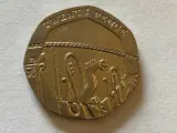 20 Pence England 2015 - 2