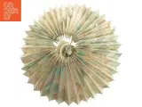 Bordlampe i Onyx Marmor med plisseret skærm (str. 40 x 25 cm) - 2
