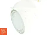 Hvid bordlampe (str. 20 x 17 25 cm) - 4